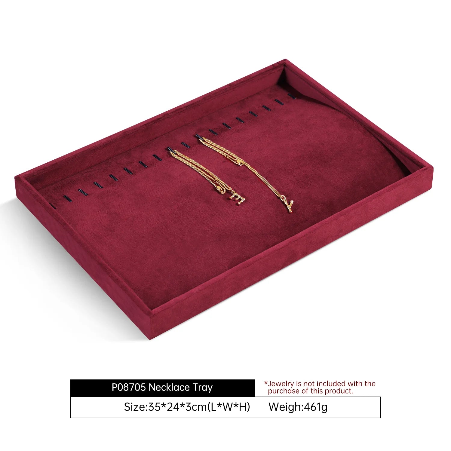 Plateau Bijoux Velours Multifonction Couleurs Vives