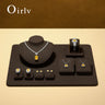 Buste Collier Daim Microfibre Vitrine Bijoux