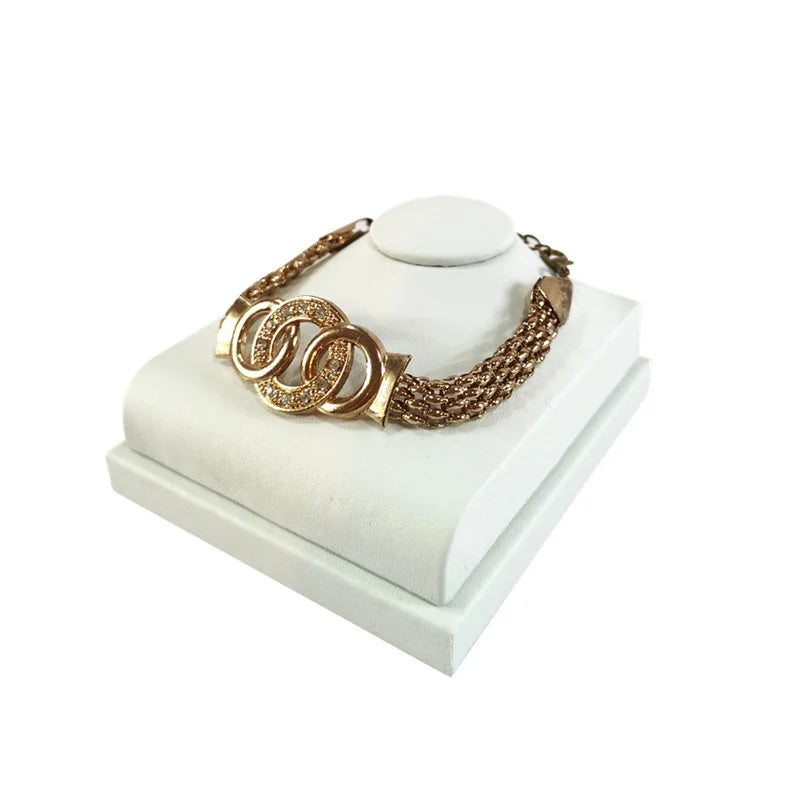 Présentoir Collier Velours Plat Luxe