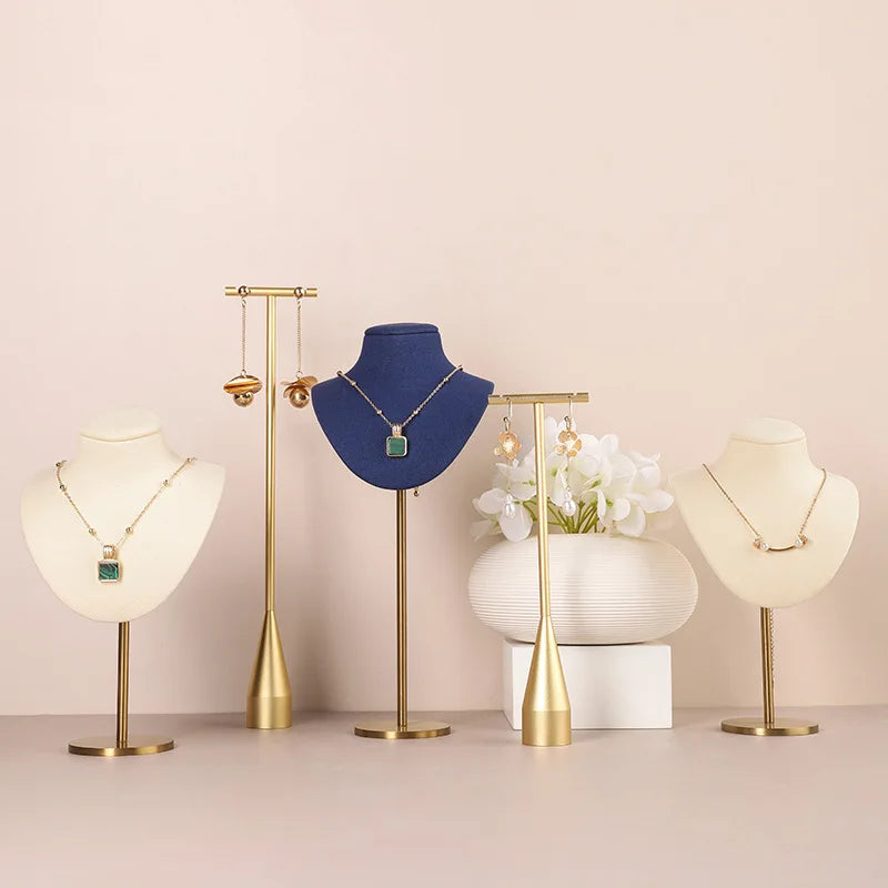 Présentoir Bijoux Velours Organisateur Multicouche