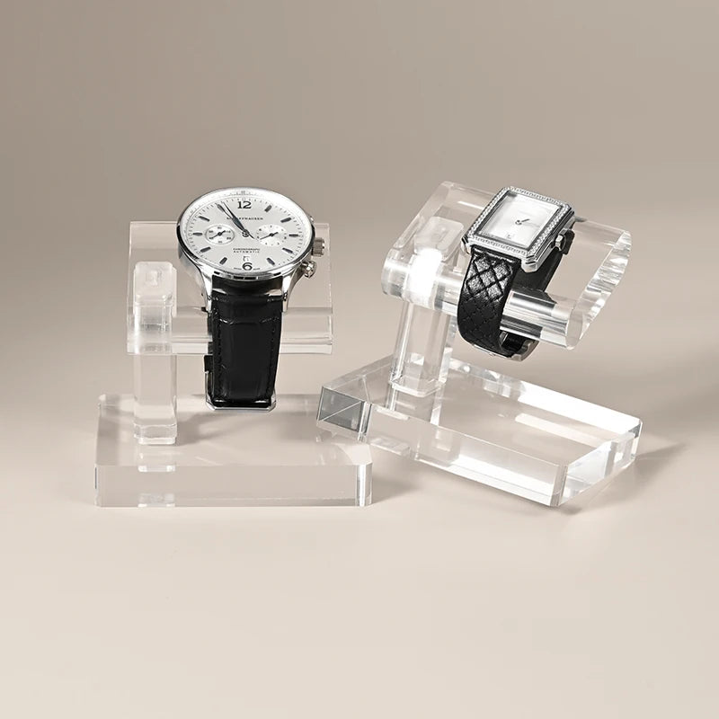 Présentoir Montre Acrylique Bois Massif Bureau