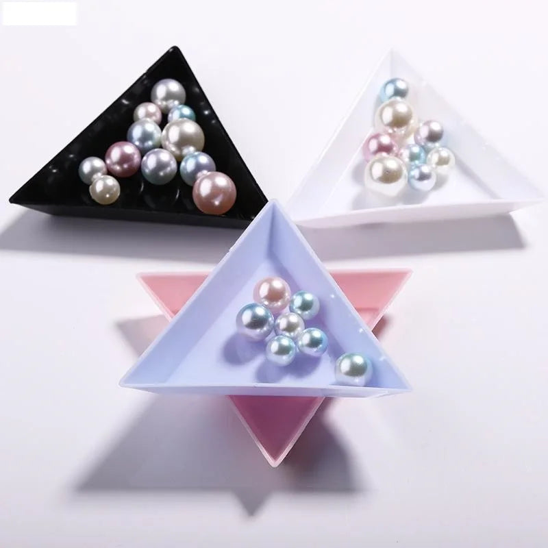 Plateau Bijoux Plastique Triangulaire Lot Tri