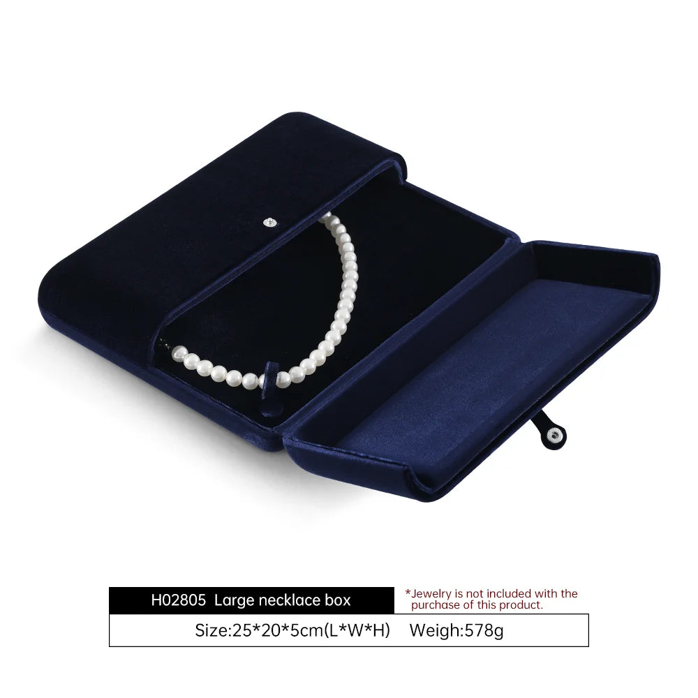 Boîte à Bijoux Velours Grande Anti Emmêlement