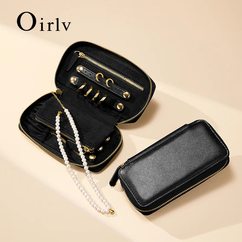 Mallette Bijoux Cuir Voyage Multifonction Premium