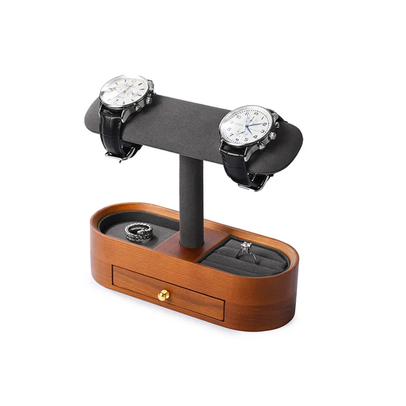Présentoir Bijoux Bois Collier Bracelet Étagé