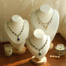 Buste Collier Cuir Premium Mannequin Pendentif