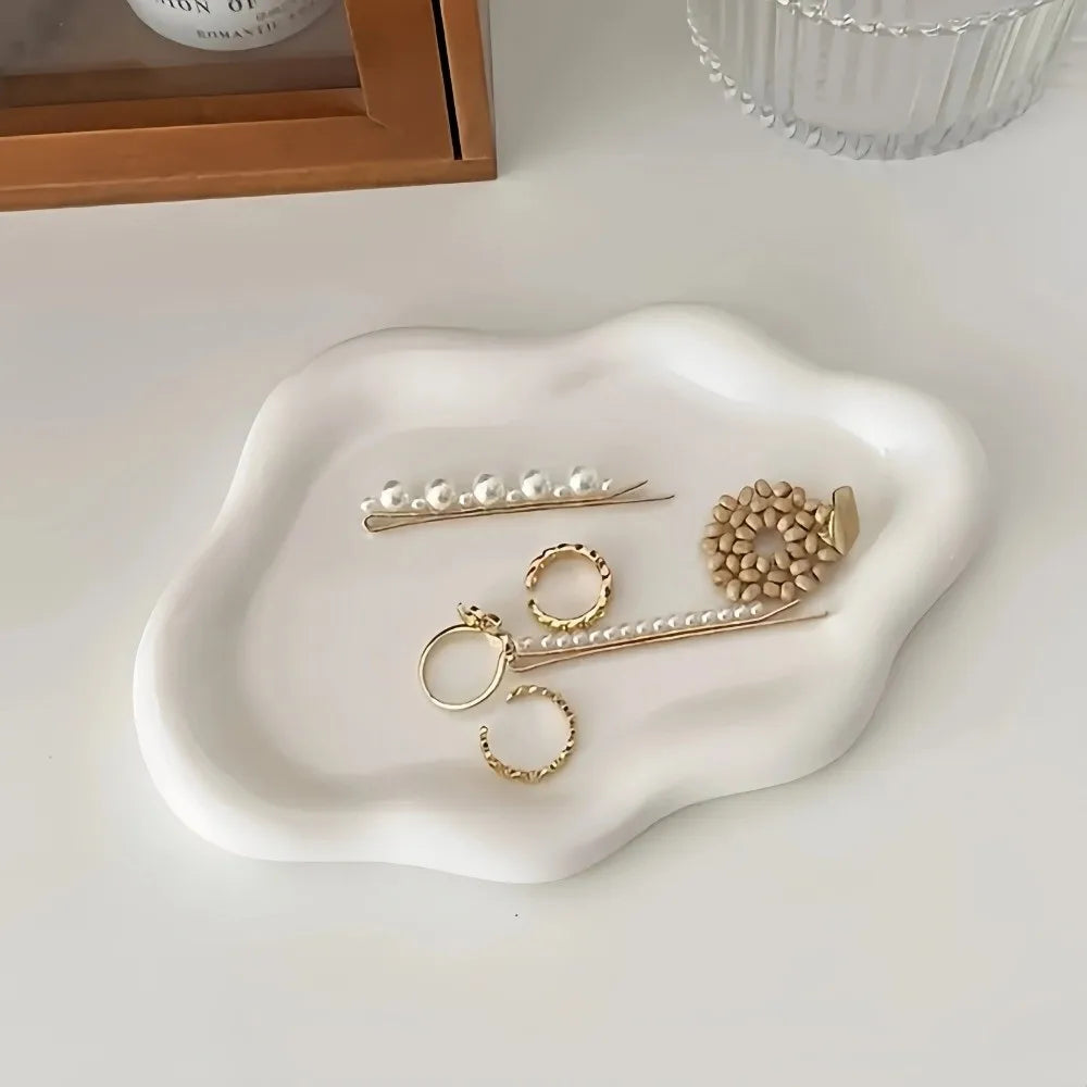 Plateau Bijoux PVC Nuage Mini Vitrine
