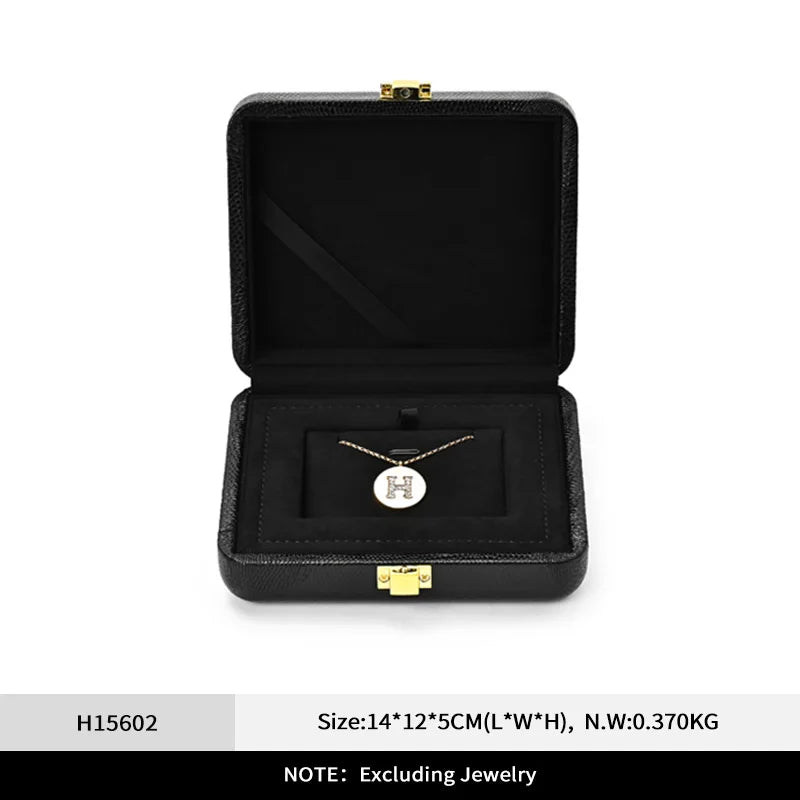 Boîte Bijoux Cuir Premium Coffret Cadeau