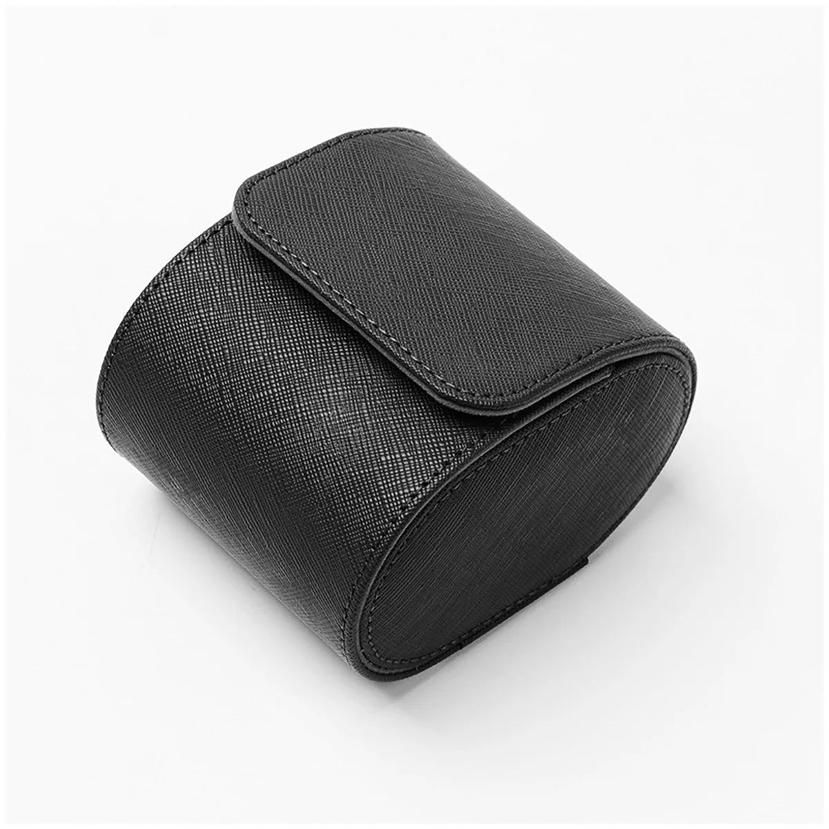 Boîte Montre Cuir Vintage Voyage Rouleau