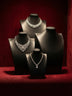 Présentoir Collier Cuir Buste Bijoutier