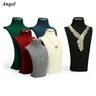 Buste Collier Daim Microfibre Comptoir Joaillerie