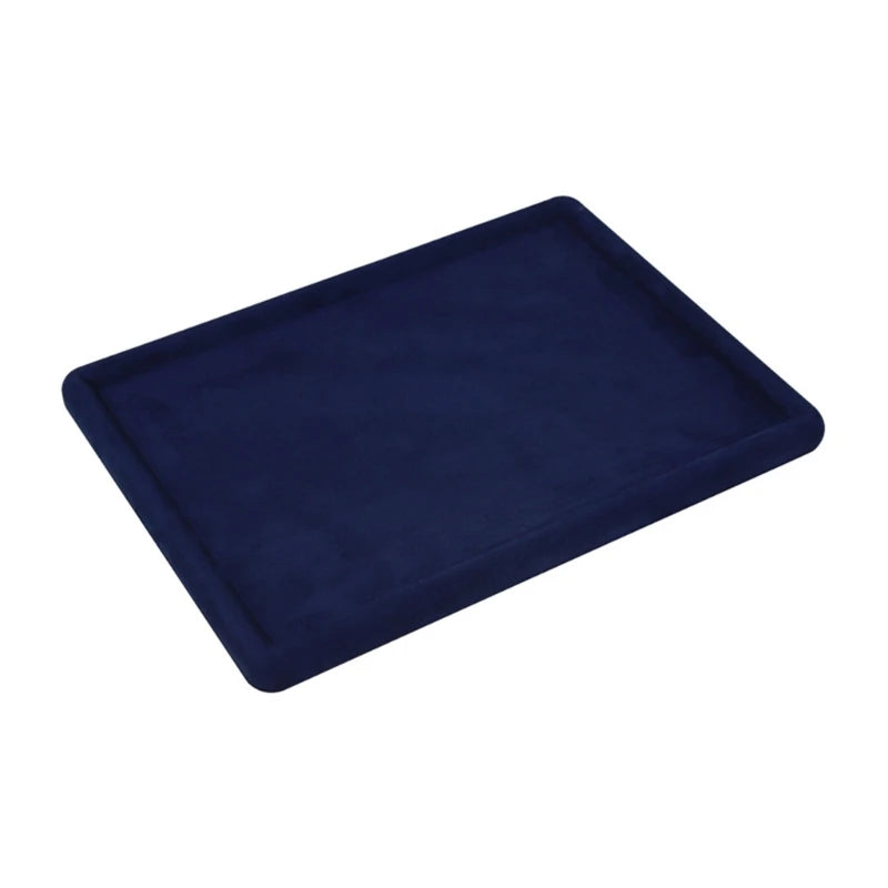 Plateau Bijoux Cuir Velours Organisateur Tiroir