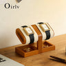 Présentoir Montre Bois Massif Simple Double