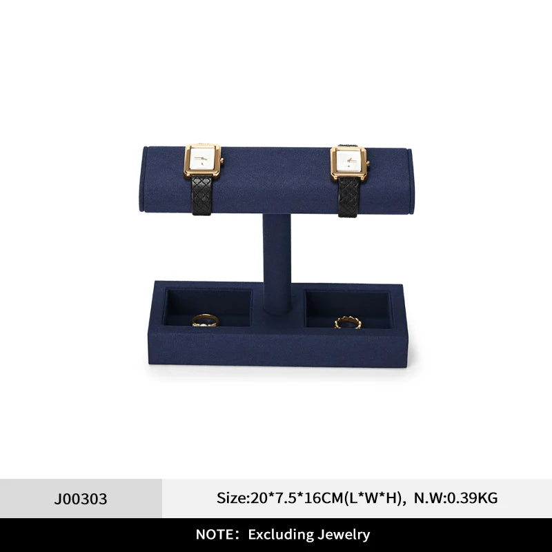 Présentoir Montre Bracelet Daim Multi Coloris