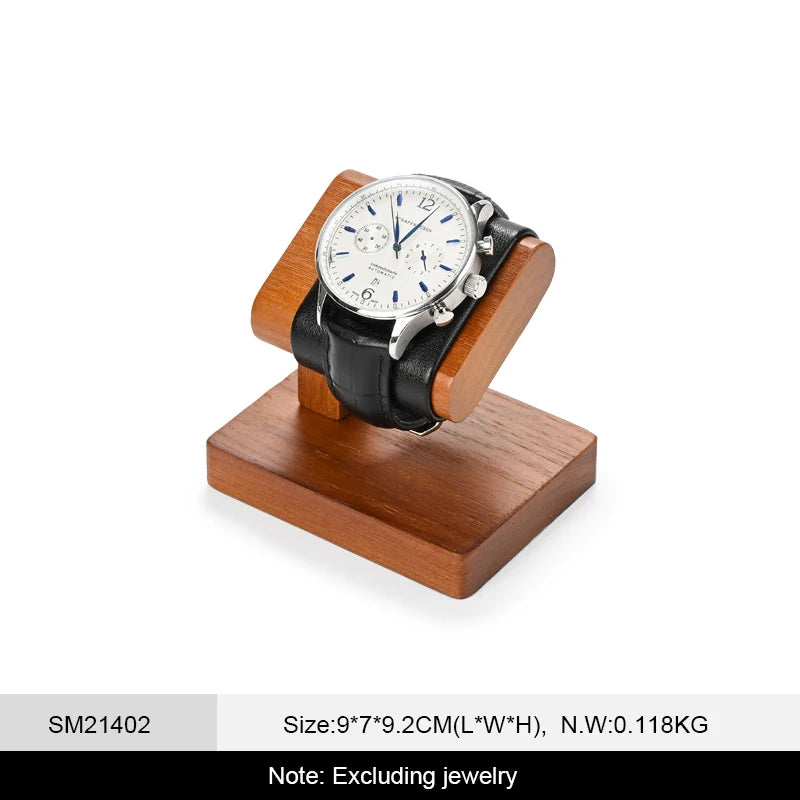 Présentoir Montre Bois Massif Bagues Vitrine