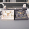 Plateau Bijoux Velours Compartiments Premium