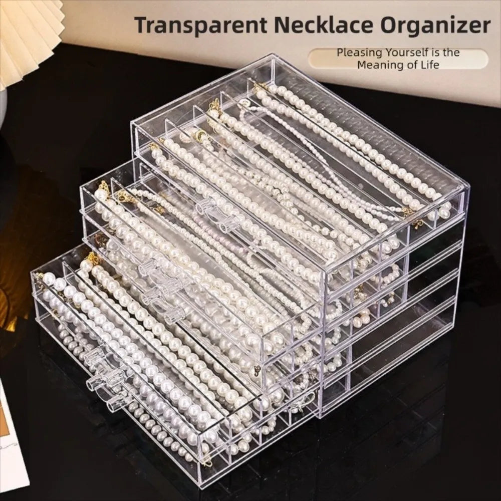 Présentoir Collier Plastique Rangement Étages