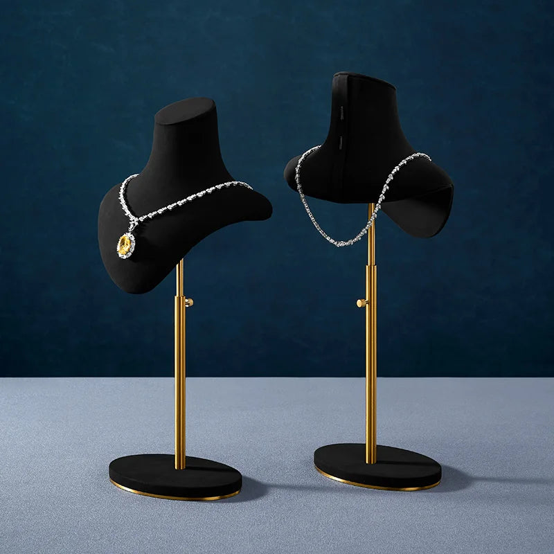 Buste Collier Mannequin Rangement Vitrine