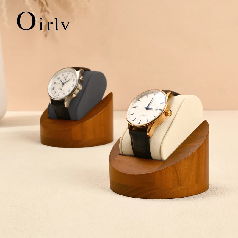 Support Montre Bois Massif Bracelet Bijoux
