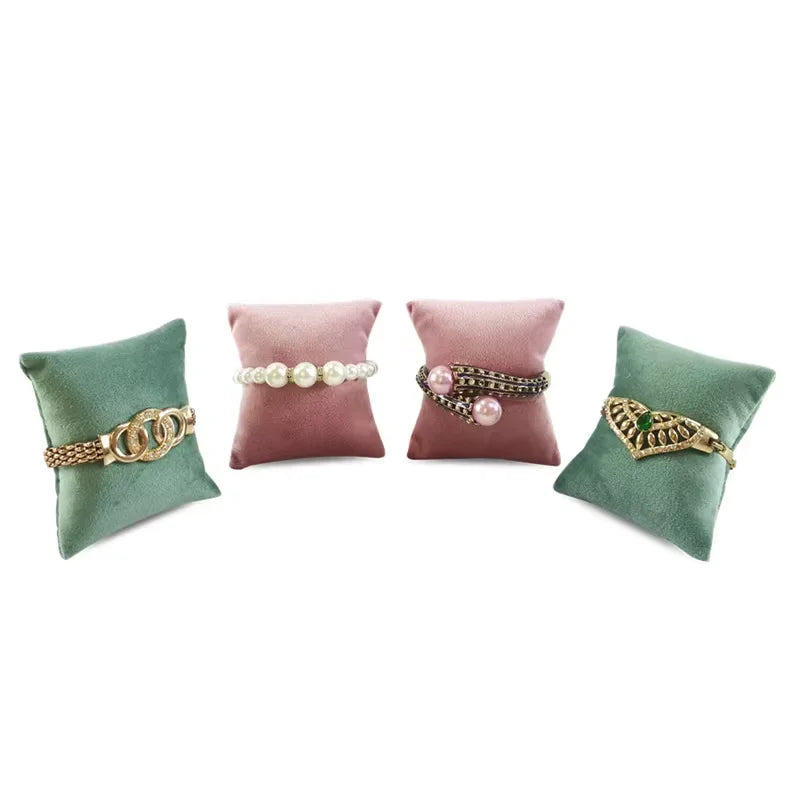 Coussin Velours Présentoir Montre Bracelet Bijoux
