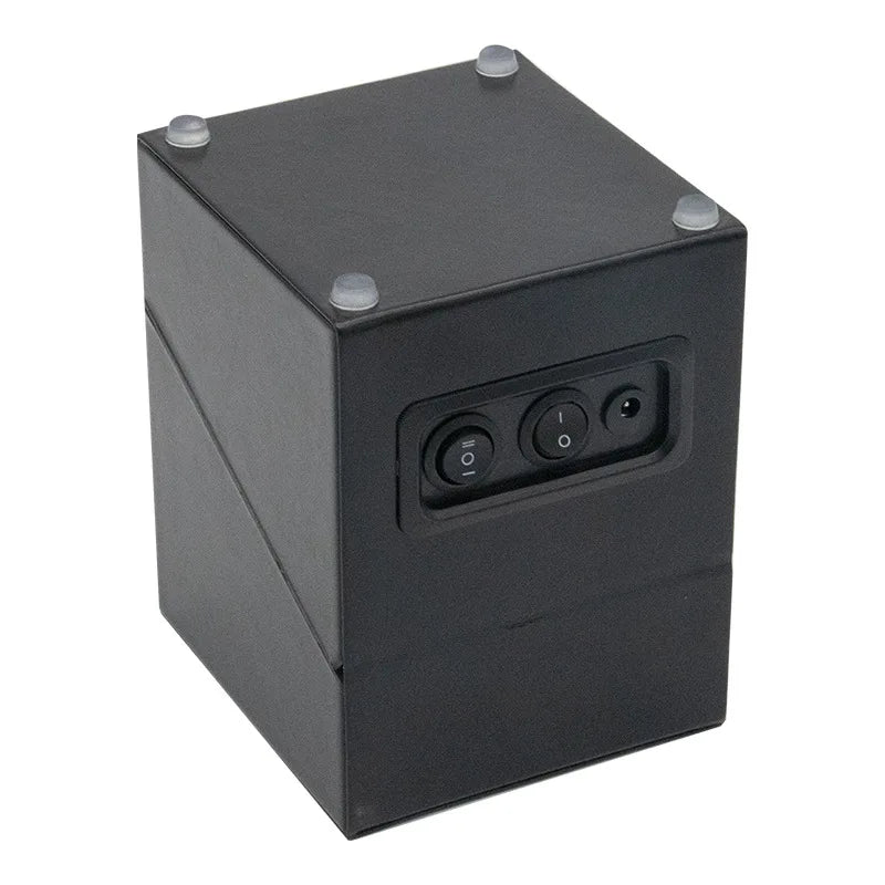 Remontoir Montre Bois Couvercle Ouvert USB