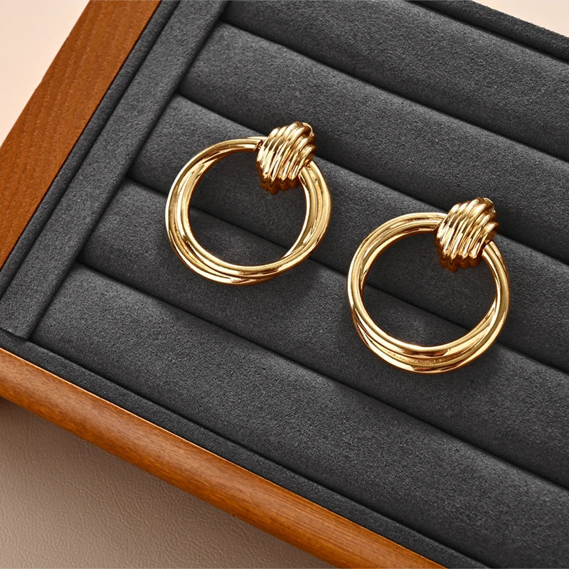 Présentoir Bague Bois Boucle d'Oreille Vitrine