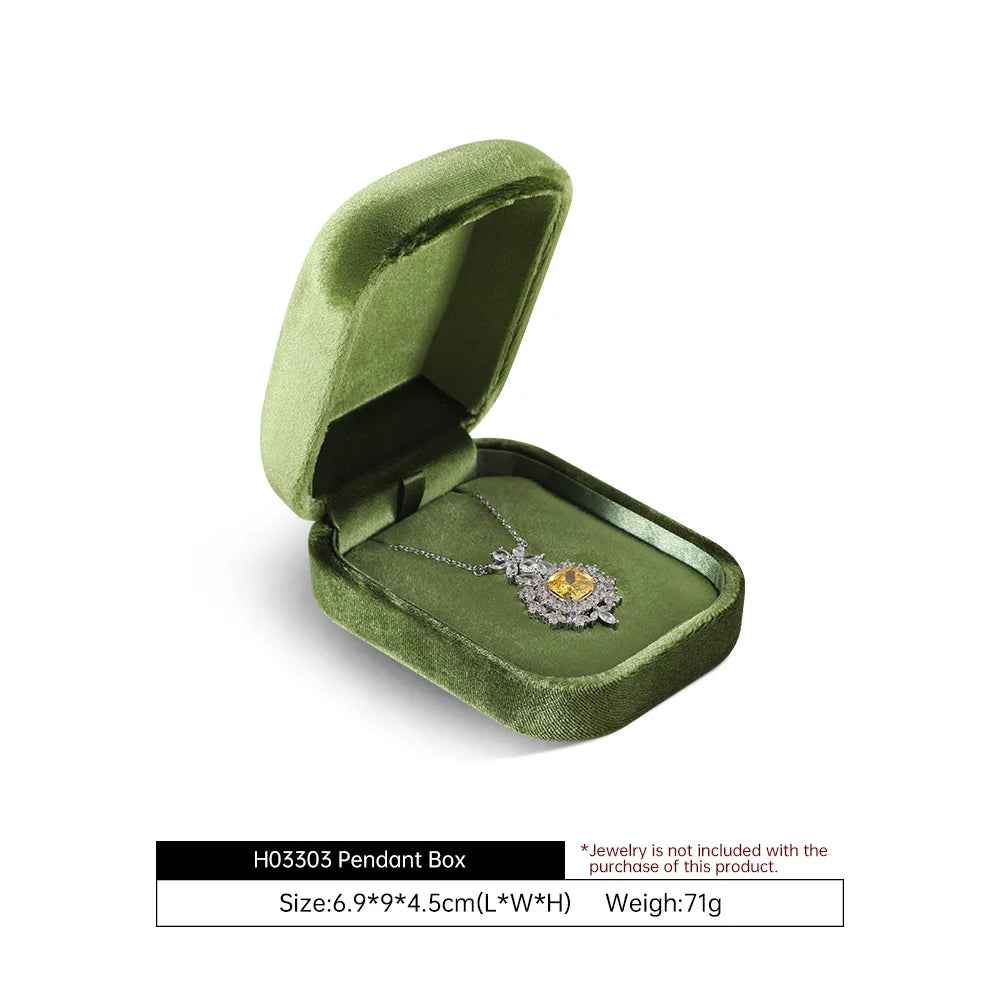 Boîte à Bijoux Velours Premium Rangement