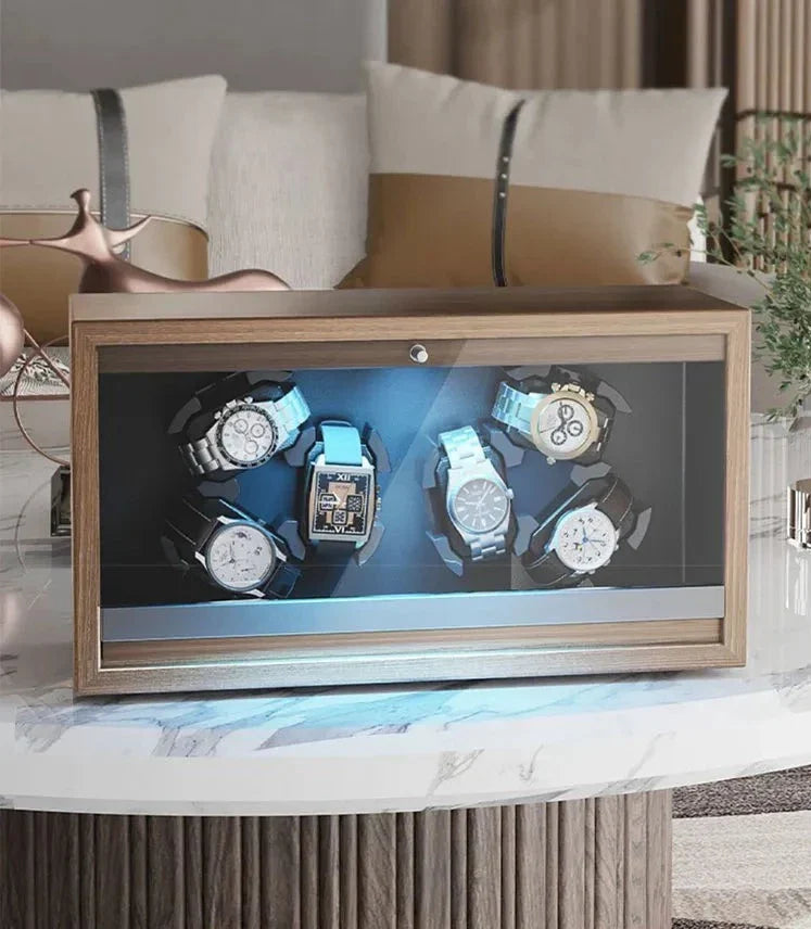 Remontoir Montre Automatique Bois Massif Premium
