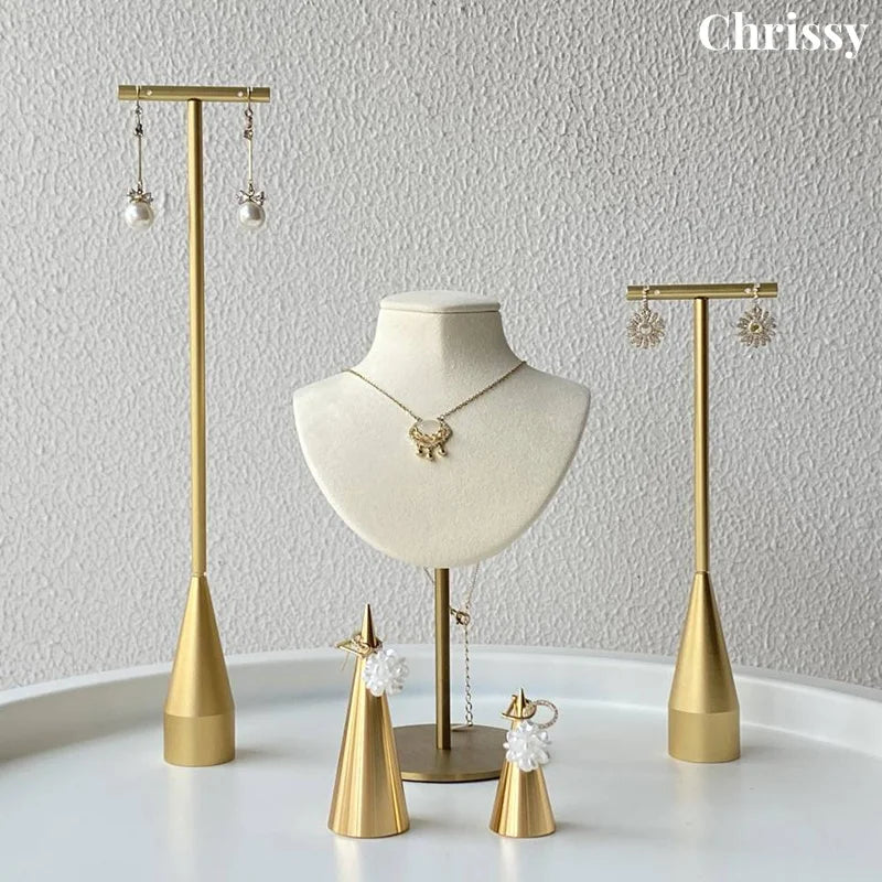 Présentoir Bijoux Bois Bambou Collier Bracelet