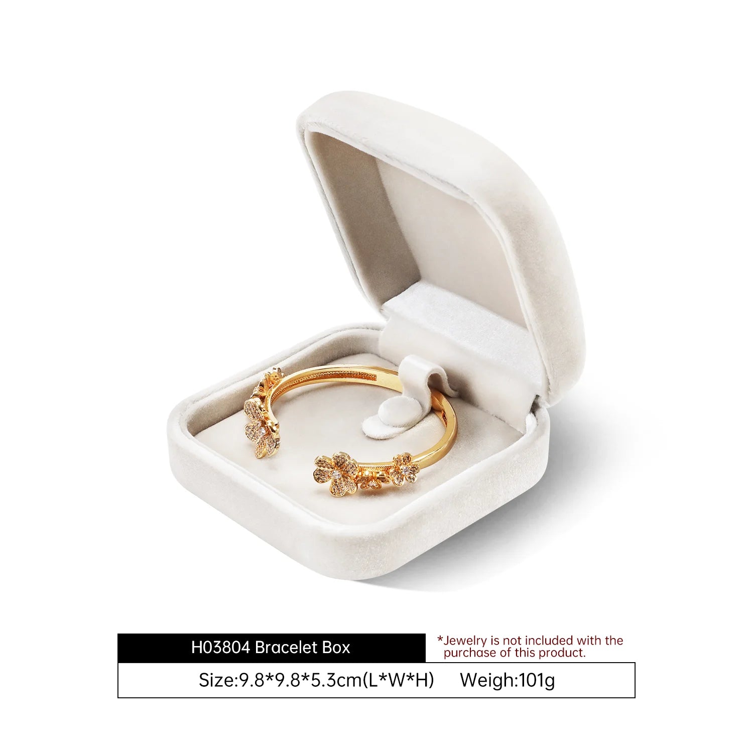 Boîte à Bijoux Velours Premium Rangement