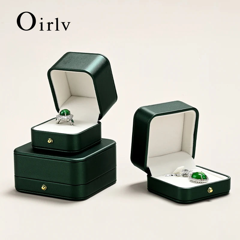 Boîte Bijoux Velours Mariage Coffret Cadeau