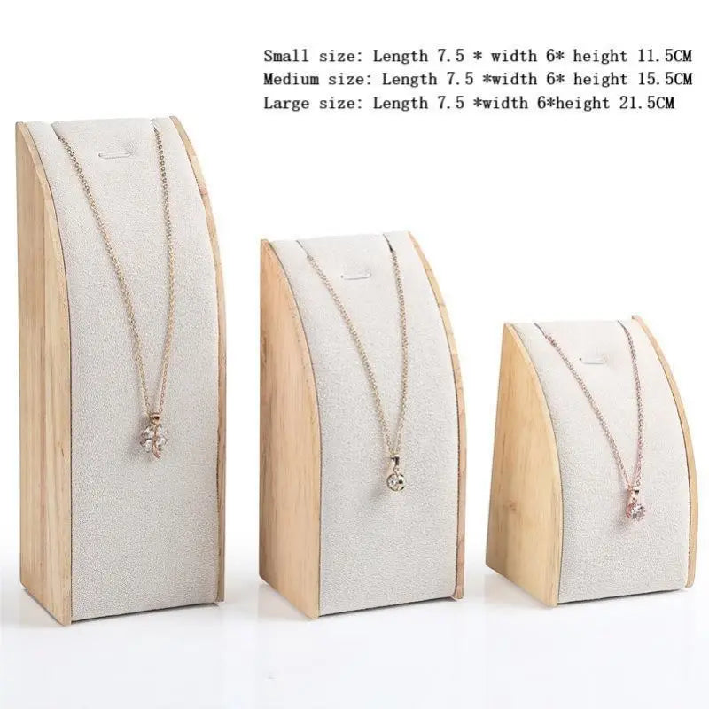 Présentoir Collier en Bois