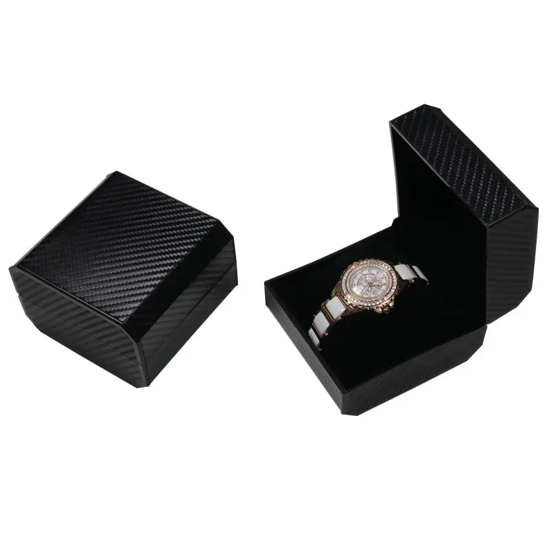 Boîte Montre Cuir Premium Coussin Voyage