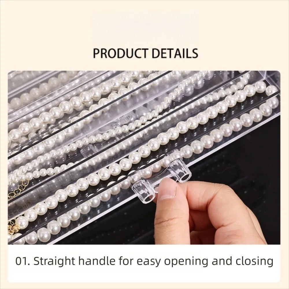 Présentoir Collier Plastique Rangement Étages