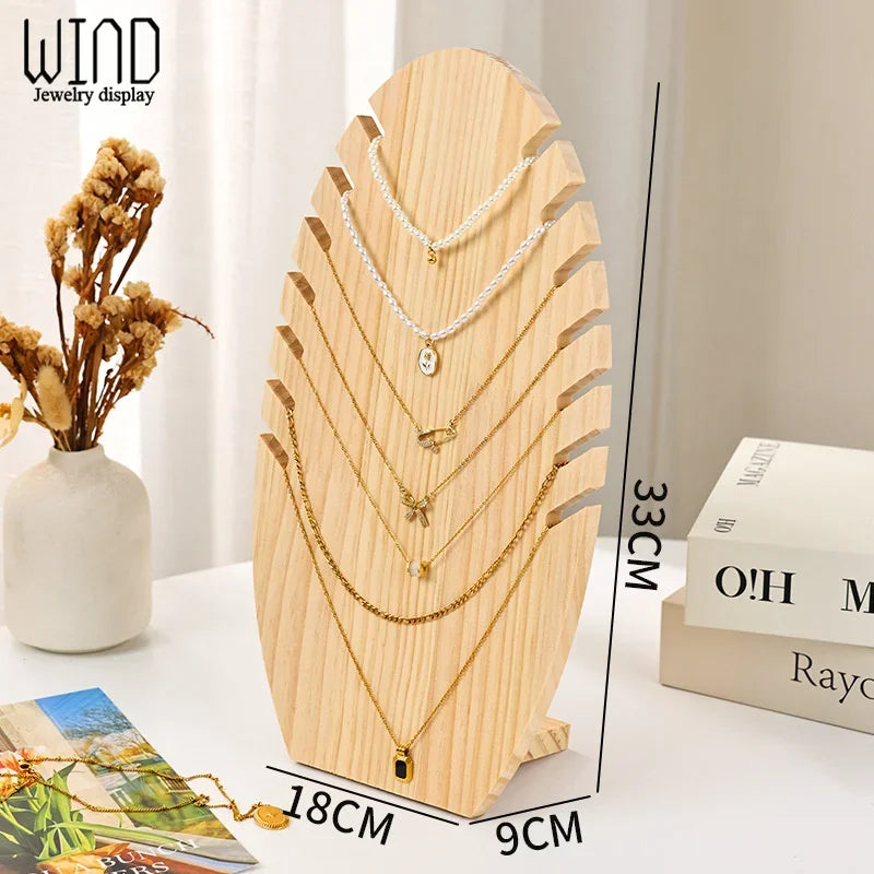 Presentoir Pendentif Bois Comptoir Vitrine
