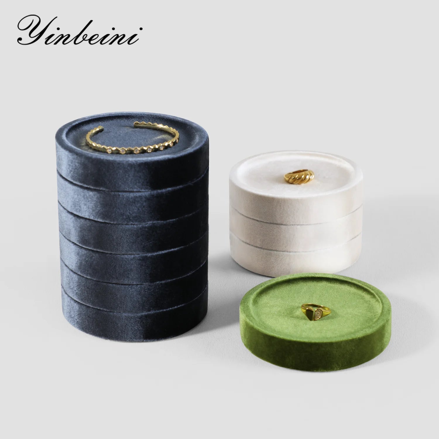 Plateau Bracelet Velours Premium Bagues