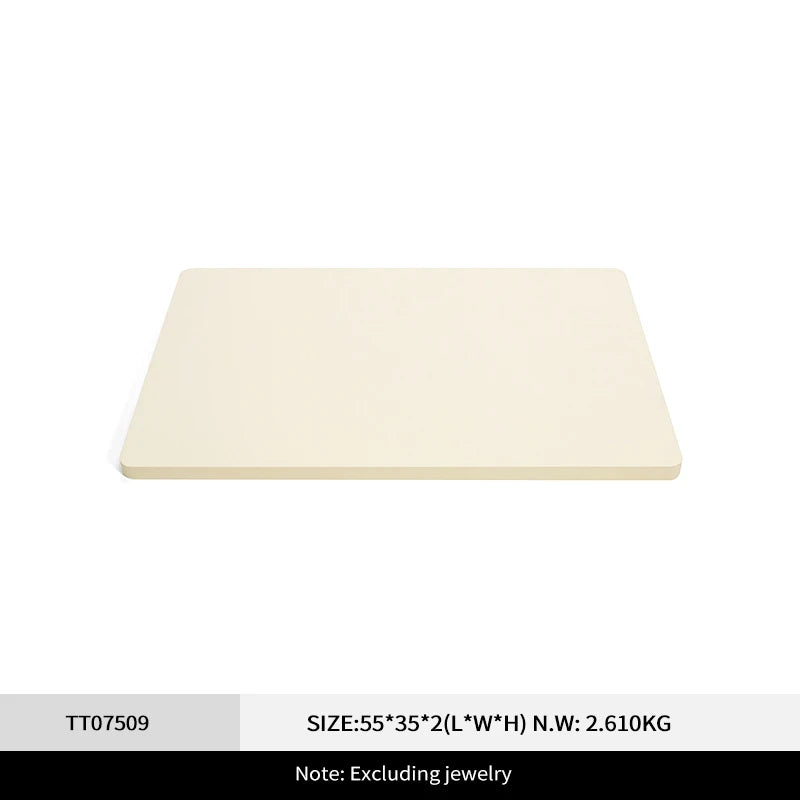 Buste Collier Bague Beige Vitrine Magasin