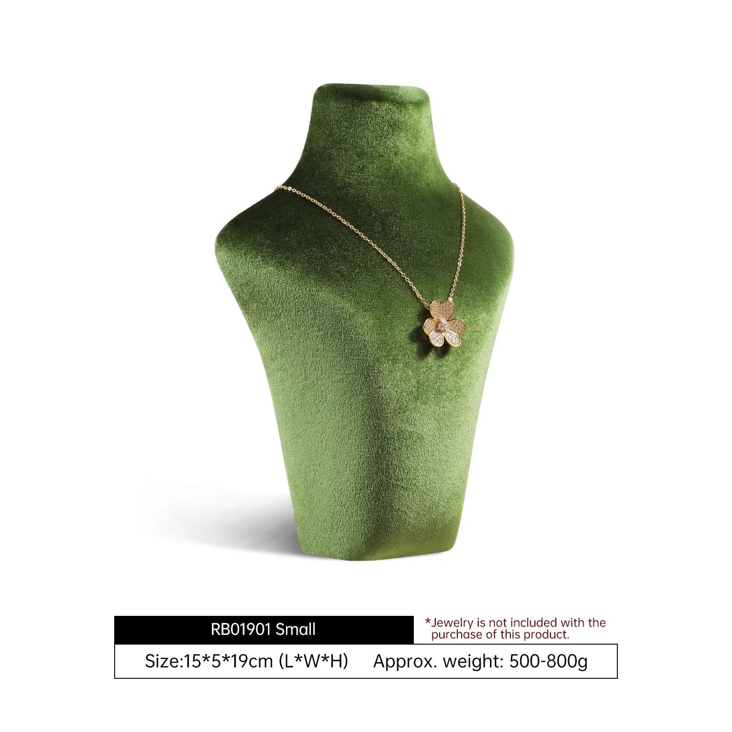 Buste Collier Velours Portrait Poitrine Comptoir