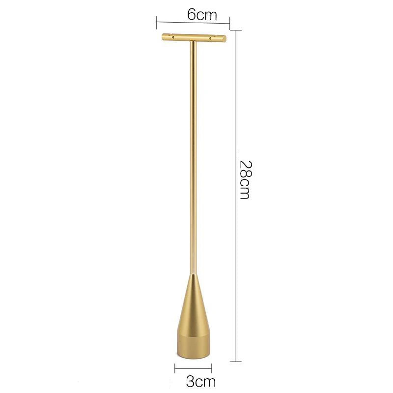 Support Collier Métal Barre en T Pendentifs Bijoux