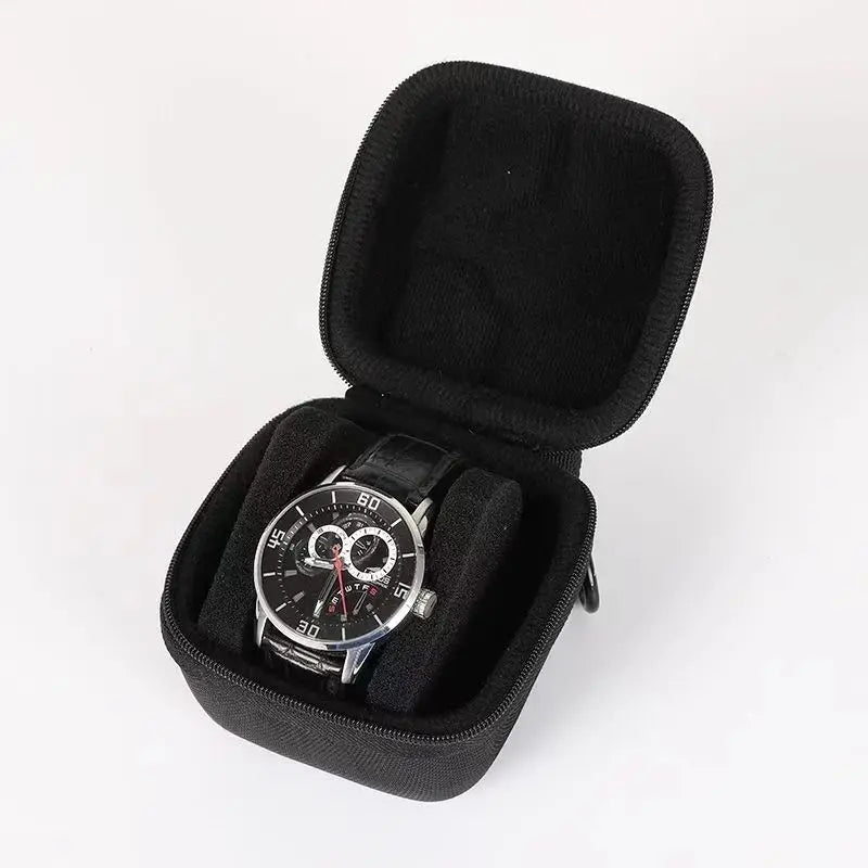Étui Montre Cuir Rigide Voyage 1 à 10 Places