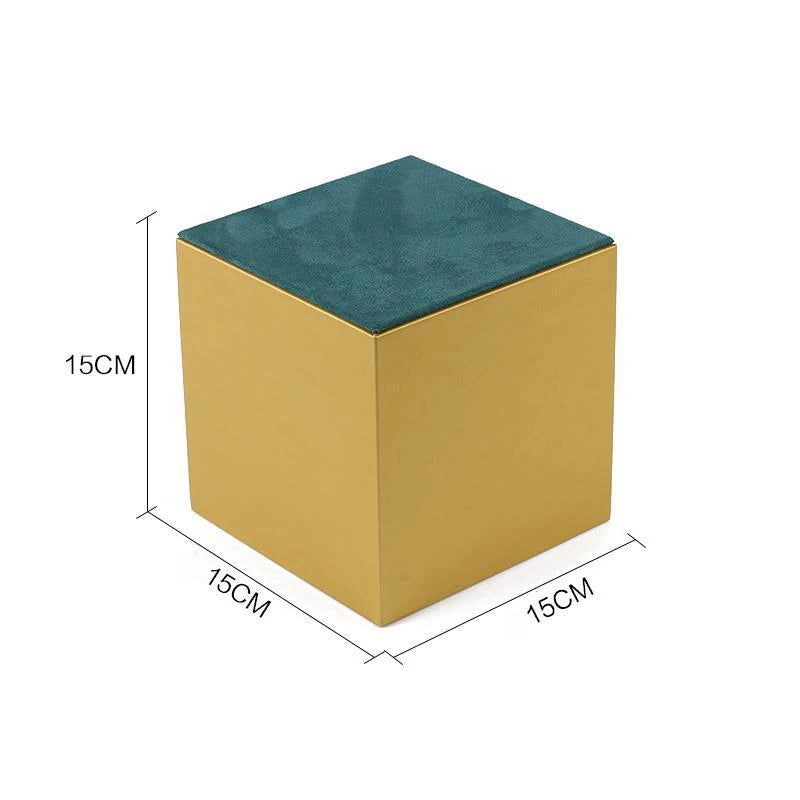 Présentoir Bijoux Métal Vert Doré Modulaire