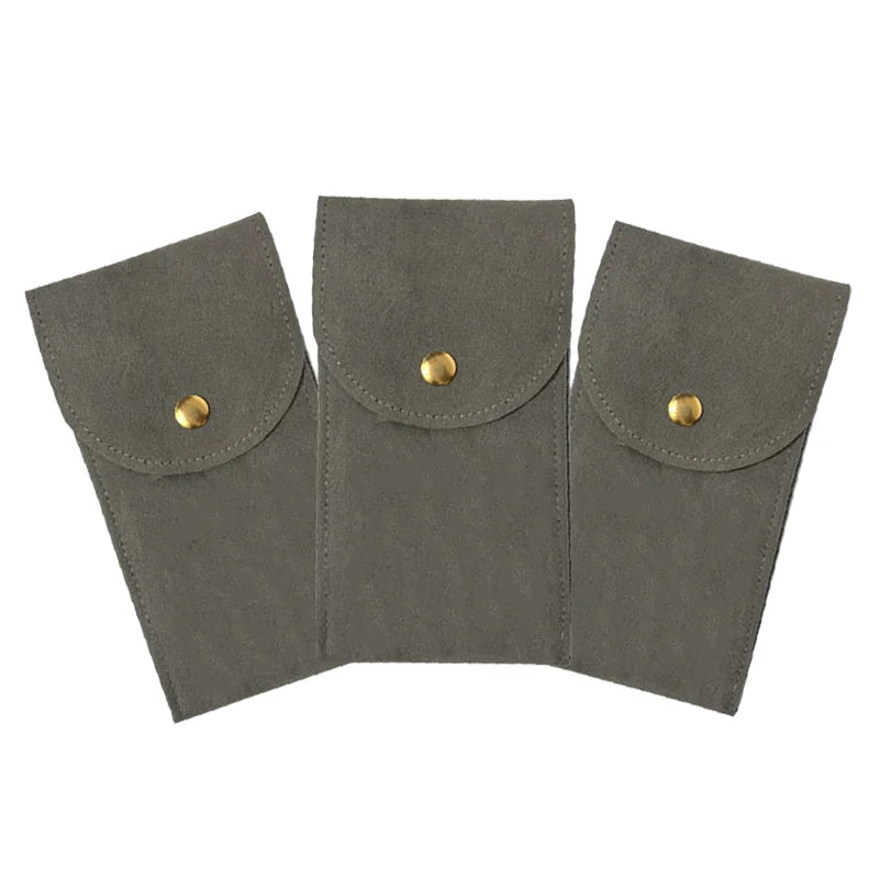 Étui Montre Coton Flanelle Voyage Souple