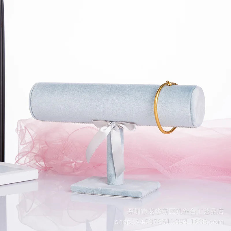 Présentoir Bijoux Velours Rangement Multifonction