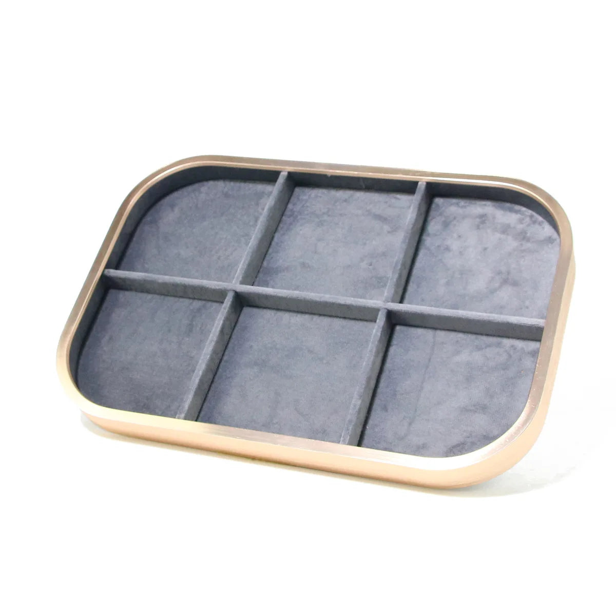 Présentoir Bijoux Métal Gris Compteur