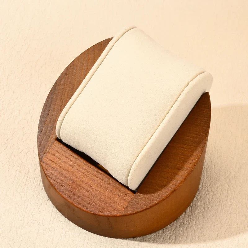 Présentoir Montre Bois Massif Coussin Compact
