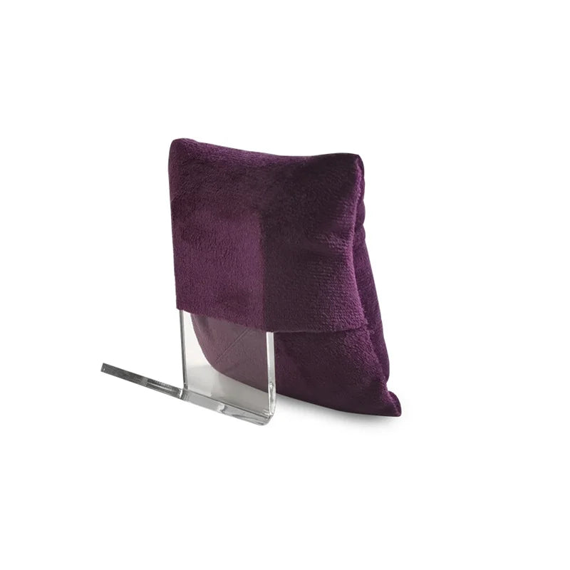 Coussin Montre Velours Multicolore Avec Support