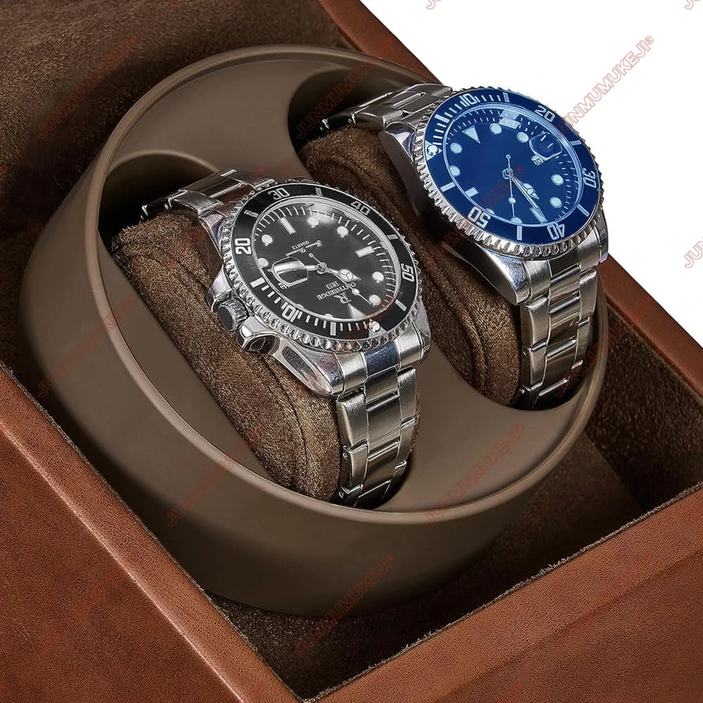 Coffre Fort Montre Bois Remontoir Mabuchi Silencieux