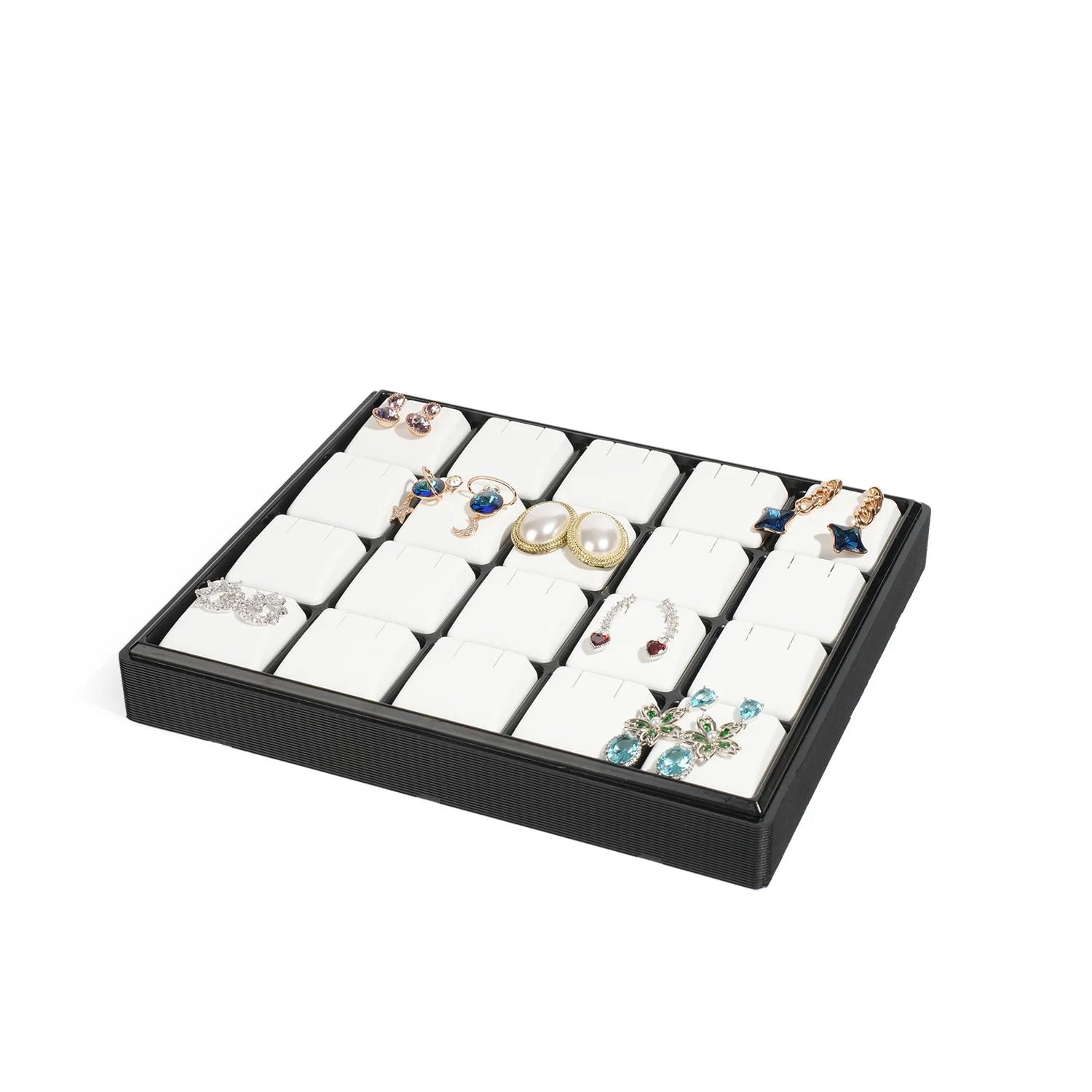 Plateau Acrylique Anneau Boucle Oreille Pendentif Rangement