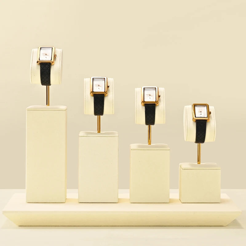Présentoir Montre Velours Comptoir Vitrine Boutique