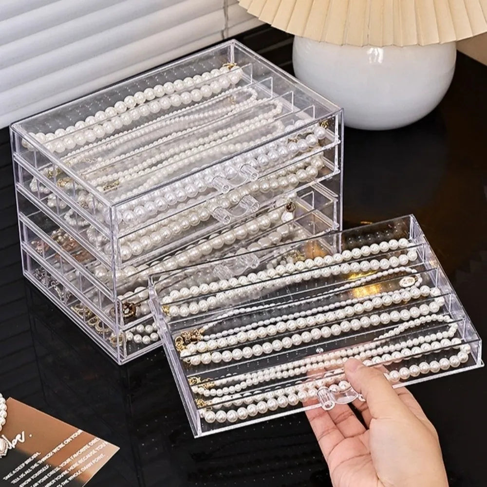 Présentoir Collier Plastique Rangement Étages